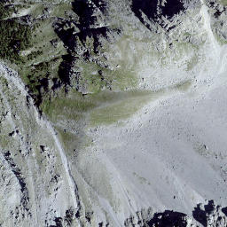 Satellite imagery of Piz Pradatsch, CH