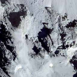 Satellite imagery of Piz Madlain, CH