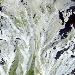 Satellite imagery of Piz Cotschen, CH