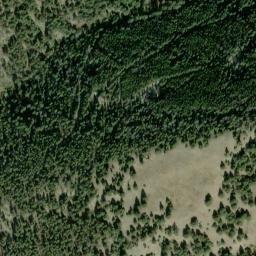 Satellite imagery of Earthquake Mine, US
