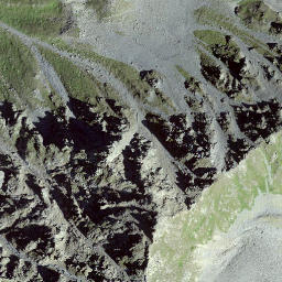 Satellite imagery of Piz Macun, CH