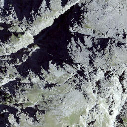 Satellite imagery of Piz Pradatsch, CH