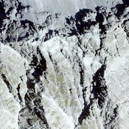 Satellite imagery of Piz Madlain, CH