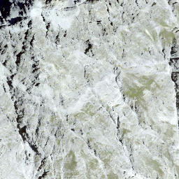 Satellite imagery of Piz Madlain, CH