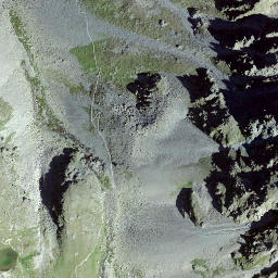 Satellite imagery of Piz Macun, CH