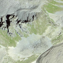Satellite imagery of Piz Macun, CH