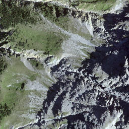 Satellite imagery of Piz Nair, CH