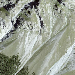 Satellite imagery of Piz Pradatsch, CH