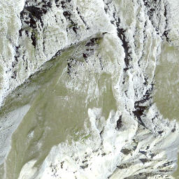 Satellite imagery of Piz Madlain, CH