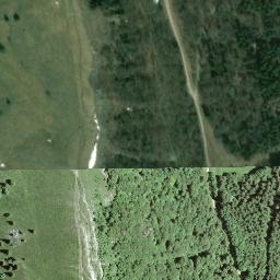 Satellite imagery of cairn, FR