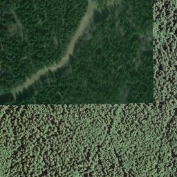 Satellite imagery of cairn, FR