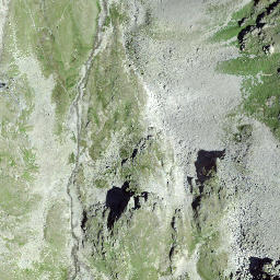 Satellite imagery of Piz Macun, CH