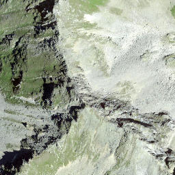 Satellite imagery of Piz Macun, CH