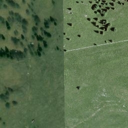Satellite imagery of cairn, FR