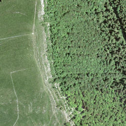 Satellite imagery of cairn, FR