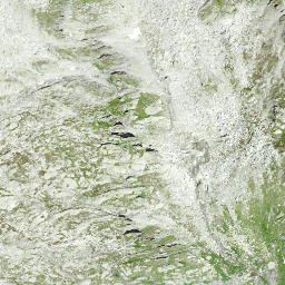 Satellite imagery of Piz Acletta, CH