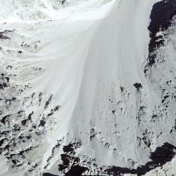 Satellite imagery of Piz Plattuns, CH