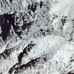 Satellite imagery of Piz Plattas, CH