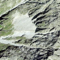 Satellite imagery of Piz Gendusas, CH