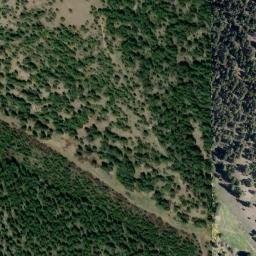 Satellite imagery of NE SE Section 16 Mine, US
