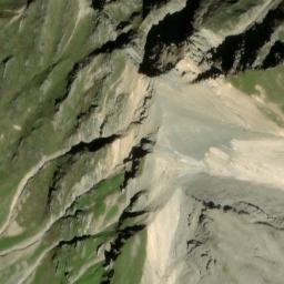 Satellite imagery of Piz Mulain, CH