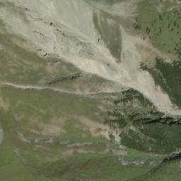 Satellite imagery of Piz Mulain, CH