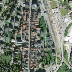 Satellite imagery of Castle Hohen Raetien, CH