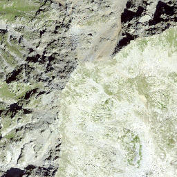 Satellite imagery of Piz Miezdi, CH