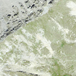 Satellite imagery of Piz Zavragia, CH