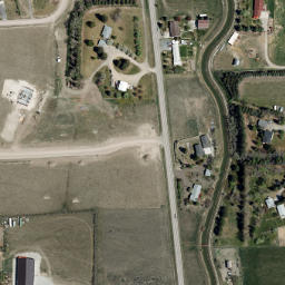 Satellite imagery of SE NE Section 35 Mine, US