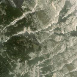 Satellite imagery of Hochebenkofel - Cima Piatta Alta, AT