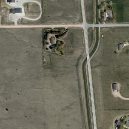Satellite imagery of SE NE Section 35 Mine, US