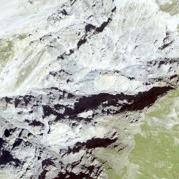 Satellite imagery of Piz Terza, CH