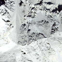 Satellite imagery of Piz Murtera, CH
