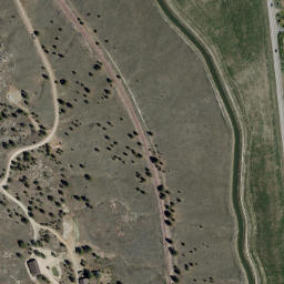 Satellite imagery of NE SW Section 36 Mine, US