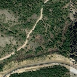 Satellite imagery of King Tut Mine, US