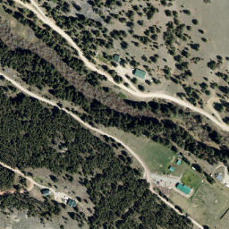 Satellite imagery of King Tut Mine, US