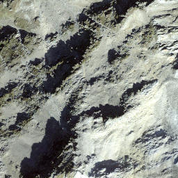 Satellite imagery of Piz Cavel, CH