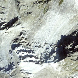 Satellite imagery of Piz Cavel, CH