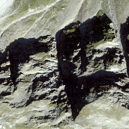 Satellite imagery of Piz Cavel, CH