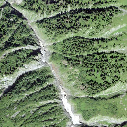 Satellite imagery of Piz Canaletta, CH