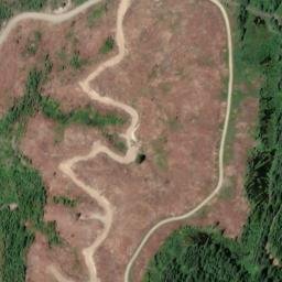 Satellite imagery of Scofield Divide, US