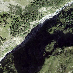 Satellite imagery of Muota la Tieua, CH