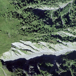 Satellite imagery of Piz Miezdi, CH