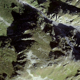 Satellite imagery of Piz Muschaneras, CH