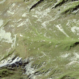 Satellite imagery of Piz Ault, CH
