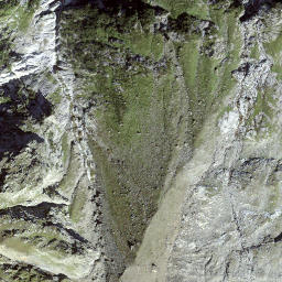 Satellite imagery of Piz Vigliuts, CH