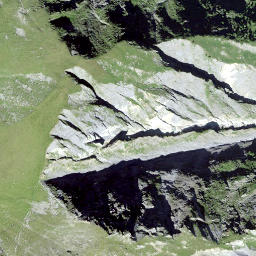 Satellite imagery of Piz Miezdi, CH