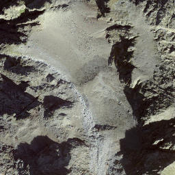 Satellite imagery of Piz Miezdi, CH