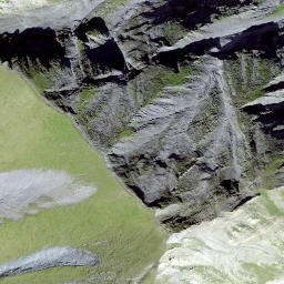 Satellite imagery of Piz Lischeias, CH